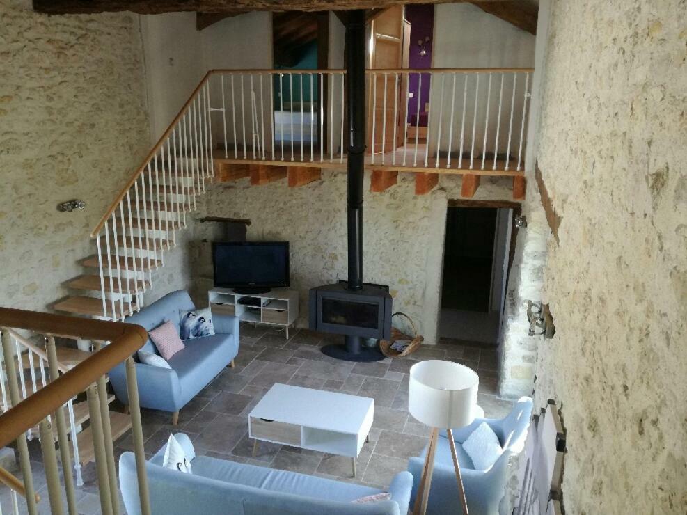 Gite De Caractere En Pleine Nature Bourg-de-Visa Exteriör bild